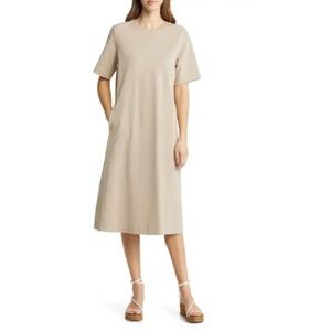 Nordstrom Classic Tan Midi Dress